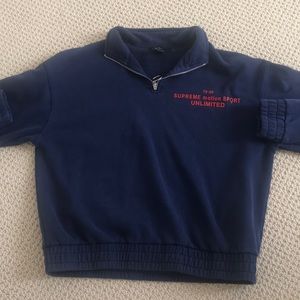 Very cute navy blue sweater